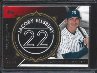Jacoby Ellsbury 2015 Topps Series Two черная бита ручка реликвия #d/99 - NY Yankees - Изображение 1 из 2