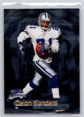 1998 Fleer Brilliants #51 Deion Sanders - Image 1 of 2