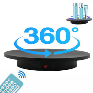 16.5" Electric 360° Turntable Display Stand Rotating Base Photography Motorized