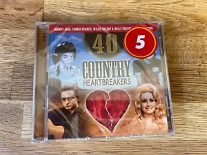 40 country heartbreakers double cd new sealed 2020 - Picture 1 of 2