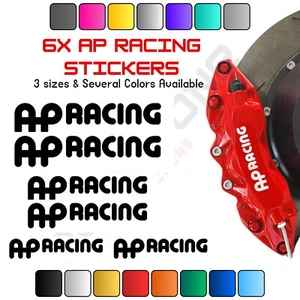 8x HIGH QUALITY AP Racing Brake Caliper Decals / Car Stickers - Bild 1 von 4