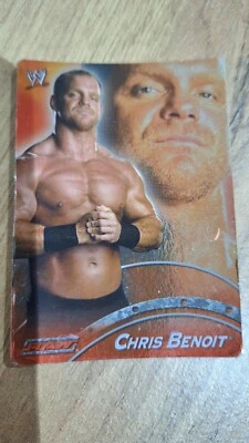 Topps Trading Cards WWE Chris Benoit RAW Card #R22 (Italiano) - Image 1 of 2