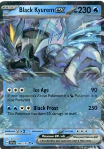 Kyurem Nero ex 048/191 | SV08: Scintille Urgenti | Doppia Rara | NM | Pokemon TCG - Foto 1 di 1