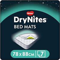Huggies DryNites, Bed Mats - 28 Mats Total (4 Packs of 7 Mats) - Disposable Bed 