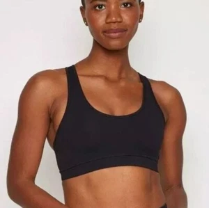 FourLaps Infinity Sport BH L schwarz sportlich sportlich Yoga Training Athleisure Neu mit Etikett - Bild 1 von 7