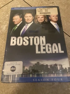 Boston Legal: the Complete Fourth Season 4 Four (DVD, 2007) New Sealed!! - Picture 1 of 6