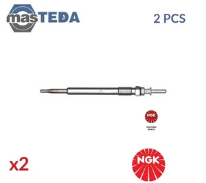 91570 ENGINE GLOW PLUGS NGK 2PCS FOR BMW 7,E67 740 D,745 D 190KW,220KW,242KW - Picture 1 of 8