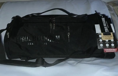 Mochila de viagem True Religion SWITCH MAX conversível preta nova em folha - Imagem 1 de 4