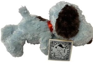 Hallmark SNOOPY Hund Plüsch Peanuts Rarität blau eine 12 Zoll Kopf bis Fuß ETIKETT - Bild 1 von 11