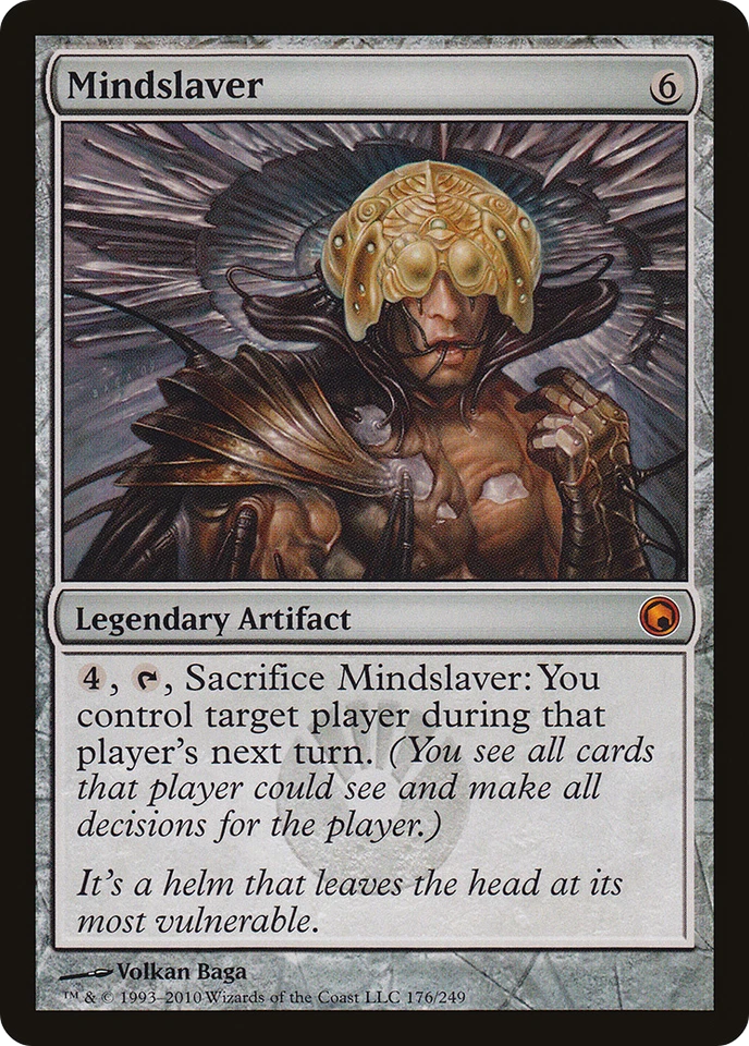 Mindslaver #176 (MP) Scars of Mirrodin SOM Magic MTG - Image 1 of 1