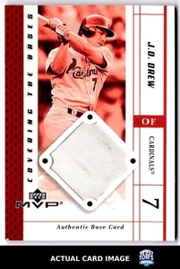 2003 Upper Deck MVP #CB-JD J.D. DREW St. Louis Cardinals MEM NM - Bild 1 von 4
