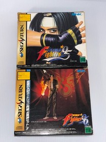 The King of Fighters 95＆96  SEGA SATURN KOF 95 KOF 96 Japanese Game Lot of 2
