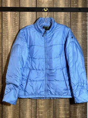 Chaqueta acolchada azul grande Eastern Mountain Sports para mujer Primaloft ligera Foto 1 de 4