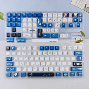 BOCCHI THE ROCK Yamada Ryo Dye-sub Keycaps PBT for Cherry MX Keyboard 138 Keys - Afbeelding 1 van 8