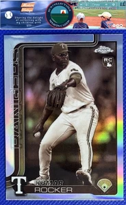 Kumar Rocker 2025 Topps Chrome Sepia Refractors #73 Texas Rangers RC - Picture 1 of 2