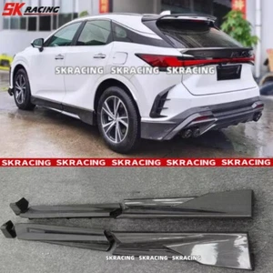 Carbon Fiber Side Skirts Splitter Panel Body Kits For Lexus RX350H 450H+ 2023-26 - Picture 1 of 8