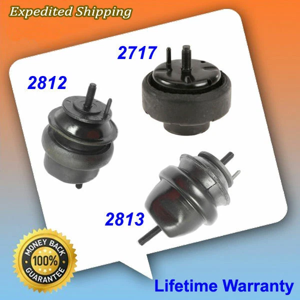 Juego de 3 piezas de montaje de motor y transmisión para Lincoln Continental 1988-1994 3,8 L M973 Foto 1 de 4