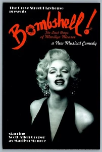 Postcard Theatre 2001 Bombshell The Last days of Marilyn Monroe Musical Comedy A - Picture 1 of 2