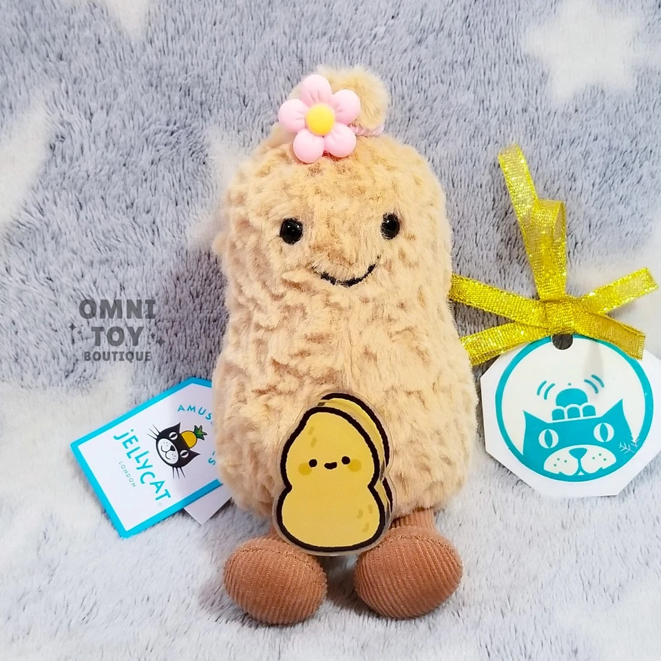 Jellycat A6PE Amuseable Peanut Soft Plush Toy