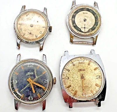 Reloj Colección ZIM Vintage URSS Hombres Pulsera Soviética Militar Original Retro Raro Foto 1 de 4