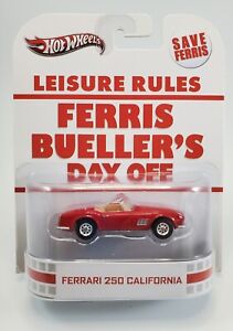 Hot Wheels Retro Entertainment Ferris Bueller's Day Off Ferrari 250 California