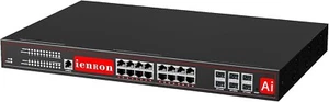 ienRON 22 Port 2.5Gb Managed Layer 3 Network Switch 16x2.5Gb Base-T + 6x10Gb SPF - Picture 1 of 13