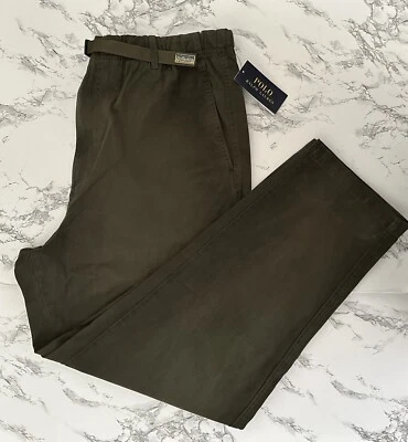 Polo Ralph Lauren Twill Camping Hiking Cargo Sportsman Chino Pants Men’s Size XL - Image 1 of 4