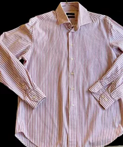 Zara Man Menโs Long Sleeve Shirt Size 17 In Great Condition ๐๐ - Picture 1 of 5