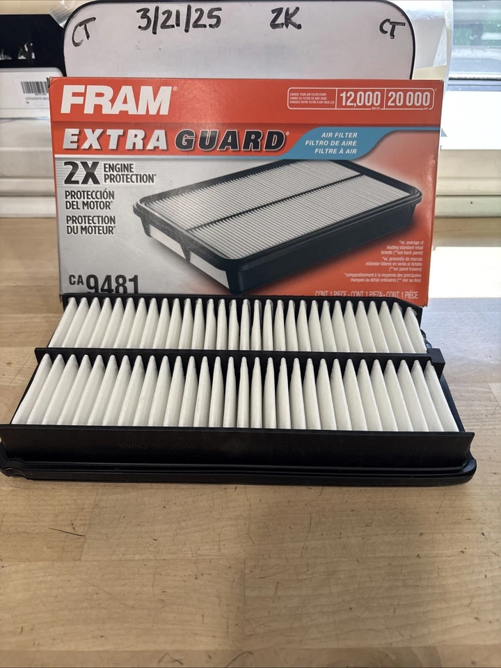 Filtro de aire protector adicional FRAM CA9481 Foto 1 de 2