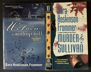2 Sara Hoskinson Frommer Books- Murder and Sullivan, Witness in Bishop Hill - Picture 1 of 2