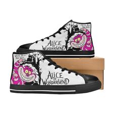 Alice in Wonderland Custom Sneakers High Top Mens Canvas Shoes