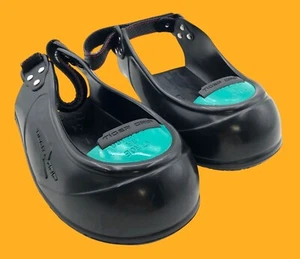 Tiger Grip Overshoes Safety Slip-Resistant Rubber Black 12R EN12568 Certified - Picture 1 of 9