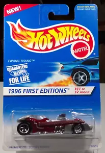 Hot Wheels 1996 First Editions #11 of 12 Models Twang Thang Collector #376 MOSC - Picture 1 of 2