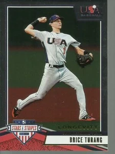 2019 Panini USA Baseball Stars & Stripes Longevity Bric Turang card # 79 - Foto 1 di 1
