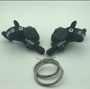 SRAM ATTACK 8 Speed Trigger Shifter Set Shimano Compatible NIB NOS Vintage MTB - Picture 1 of 7