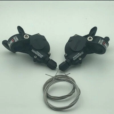 SRAM ATTACK 8 Speed Trigger Shifter Set Shimano Compatible NIB NOS Vintage MTB - Image 1 of 4