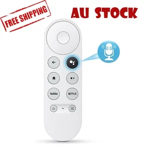 Replace G9N9N For Chromecast 4K Google TV Voice Bluetooth IR Remote Control - Picture 1 of 4