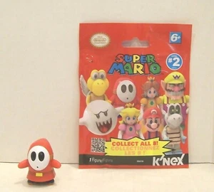 MARIO K'NEX KNEX SHY GUY MINIFIGURE WII NINTENDO SUPER MARIO BROS SERIES 2 - Picture 1 of 5