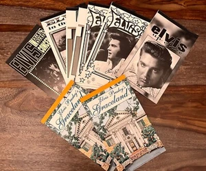 Lot of 9 Elvis Presley vintage note pads - Picture 1 of 7