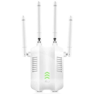 300Mbit / s WiFi Repeater Router Range WLAN Bezprzewodowy wzmacniacz sygnału Booster - Zdjęcie 1 z 13