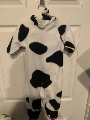 Rubíes Acogedor Disfraz de Vaca 2 Piezas Bebé Bebé Talla 0-6 Meses Traje y Tocado Foto 1 de 4