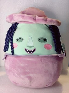 Squishmallows Nightmare Before Christmas Shock 12" Disney Halloween Plush - NWT - Picture 1 of 4