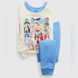 NWT Baby Gap Boys Pajamas DC Comics Superman Batman Super Pets  u pick size - Picture 1 of 2