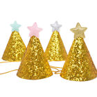  4 Pcs Mini Hat Kids Party Hats Birthday Cone Make up Charming