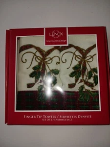 Lenox American by Design - 2 Fingerspitzentücher - Urlaub, Weihnachtsdeko - Bild 1 von 3
