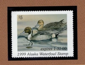 AK15 - Alaska State Duck Stamp. MNH. OG. 1999 Single. - Picture 1 of 1