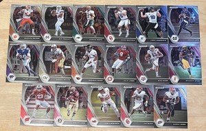 2021 Panini Prizm Draft Picks Base Lot (17 Cards) 