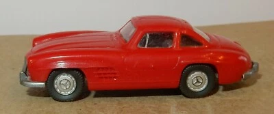 Micro WIKING Ho 1/87 Mercedes Benz 300 Sl Rosso No. Box - Immagine 1 di 4