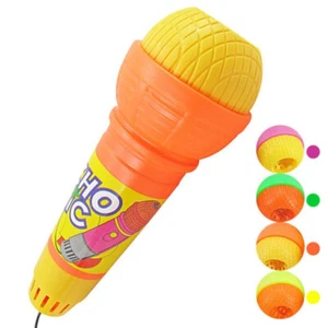 Microphone Mic Voice Changer Toy Birthday Present Kids Party Song Learning Toys - Picture 1 of 6
