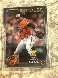 2024 topps yennier cano 158 Black /10 - Picture 1 of 2